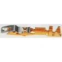 TE Connectivity AMPMODU Series Female Crimp Terminal 3A Current, Gold Plating, 18.59mm Length 87124-1