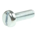RS PRO Slot Pan Steel Machine Screw 10 mm M3 560-760