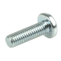 RS PRO Slot Pan Steel Machine Screw 10 mm M3 560-760