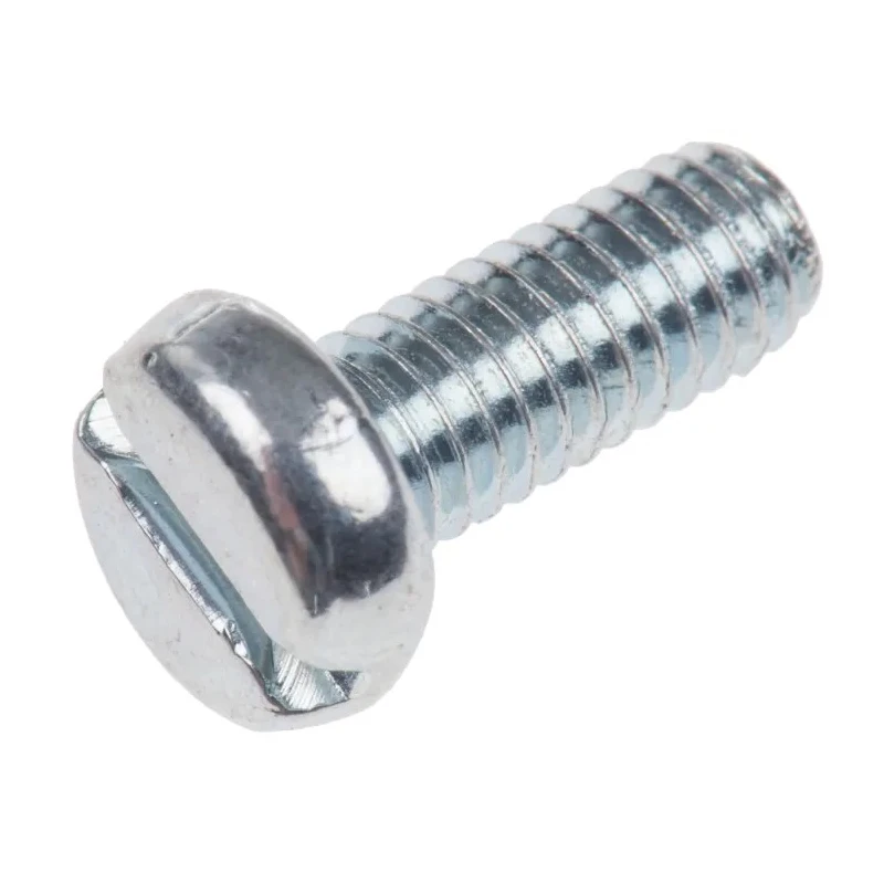 RS PRO Slot Pan Steel Machine Screw 10 mm M4 560-855