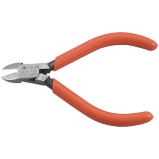 FUJIYA Diagonal Side Cutter 111mm Overall Length, 11.9mm Jaw Length, 2mm Cutting Capacity MP4-110