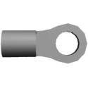 TE Connectivity Solistrand Uninsulated Ring Terminal M4 Stud Size, 12 AWG to 10 AWG Wire Size 322454
