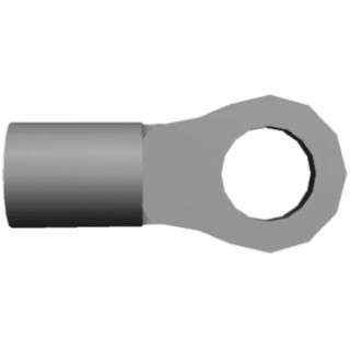 TE Connectivity Solistrand Uninsulated Ring Terminal M4 Stud Size, 12 AWG to 10 AWG Wire Size 322454