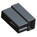 TE Connectivity AMP FASTIN-FASTON 2 Way Polyamide 66 Crimp Terminal Housing 6.35 mm Tab Size 180907-5