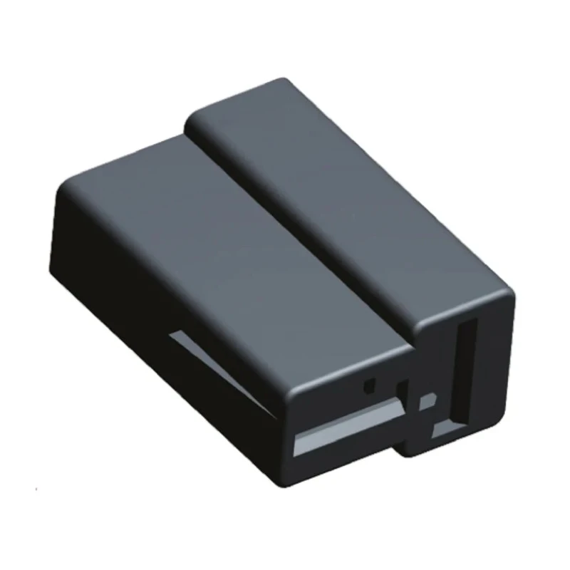 TE Connectivity AMP FASTIN-FASTON 2 Way Polyamide 66 Crimp Terminal Housing 6.35 mm Tab Size 180907-5