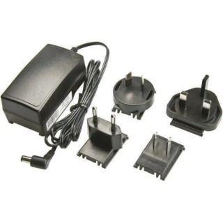 EOS 30W 18V DC Regulated AC-DC Converter Power Supply with 2.1 x 5.5 x 9.5 mm Centre Positive Right Angle Jack LFZVC30NP18-I