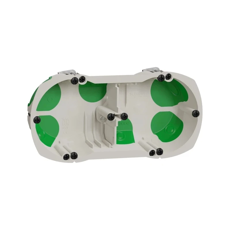 Schneider Electric Green Polypropylene Airtight Junction Box IP40 142x39x71mm Multifix Air IMT35000