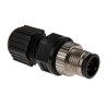 TE Connectivity Circular Connector 5 Contacts Cable Mount M12 Plug Male IP67 Polyamide 60V 5A Solder Termination 1838275-3