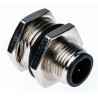 TE Connectivity Circular Connector, 4 Contacts, Panel Mount, M12 Connector, Plug, Male, IP67, 250V, 5A, Polyamide 1838893-2