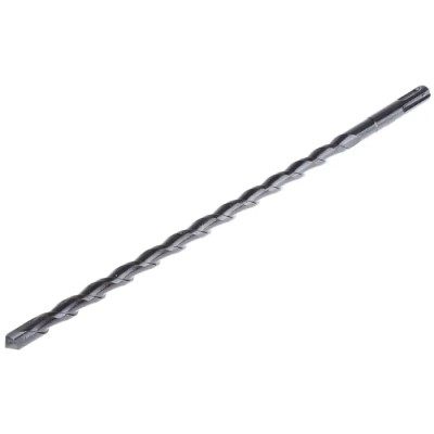 RS PRO Carbide Tip Hammer Drill Bit 10 mm Diameter, 450 mm Overall Length SDS Shank 562-444