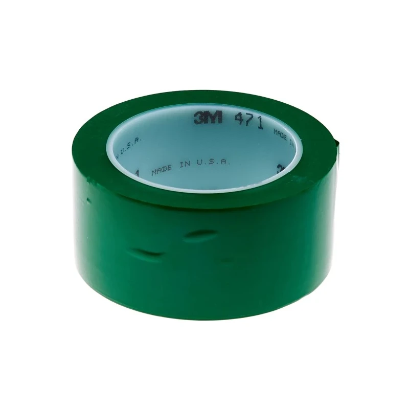 3M Green Vinyl Lane Marking Tape 50 mm Width, 33 m Length, 0.14 mm Thickness 471