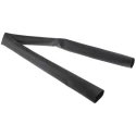 RS PRO Halogen Free Polyolefin Heat Shrink Tubing Black 40 mm Sleeve Diameter x 1.2m Length 3:1 Shrink Ratio 562-656