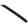 RS PRO Halogen Free Heat Shrink Tubing Black 6.4 mm Sleeve Diameter x 1.2 m Length 3:1 Shrink Ratio 562-684