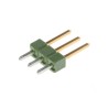 TE Connectivity AMPMODU MOD II Series Straight Through Hole Pin Header, 3 Contact(s), 2.54 mm Pitch, 1 Row 826629-3