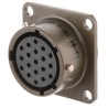 Amphenol Socapex MIL Spec Circular Connector 451 Straight 19 Way Panel Mount Female Contacts Olive Drab 451 02E 1419S 50