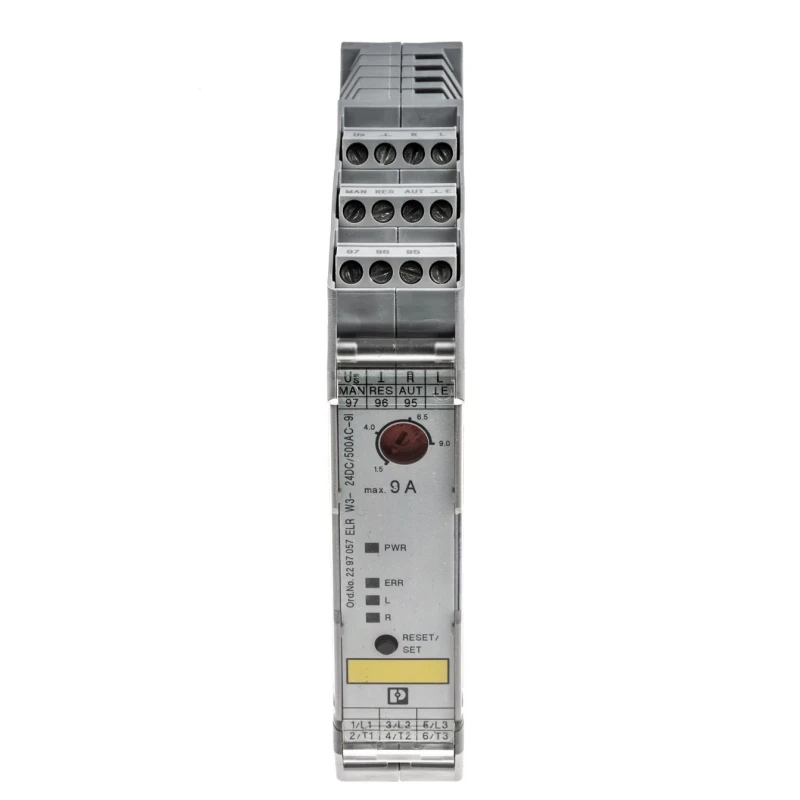 Phoenix Contact Motor Starter ELR W3-24DC, Reversible, 550V AC, 10 W Power, 3 Phase, IP20 W3-24DC