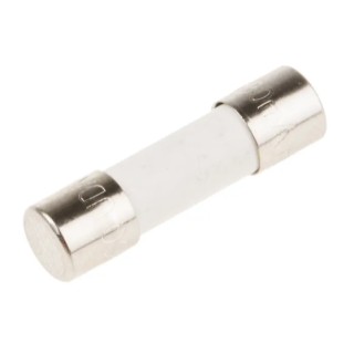 RS PRO 630mA T Slow Acting Ceramic Cartridge Fuse 5.2 x 20 mm, 250V AC 563-352
