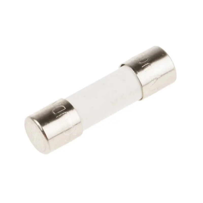 RS PRO 630mA T Slow Acting Ceramic Cartridge Fuse 5.2 x 20 mm, 250V AC 563-352
