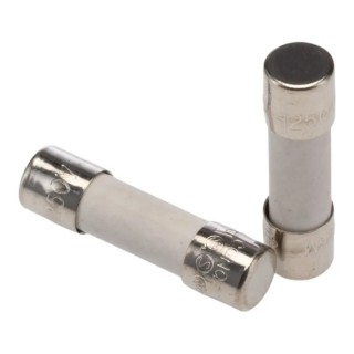 RS PRO Ceramic Cartridge Fuse 800mA Fast Acting 5 x 20 mm 250V AC 563-368