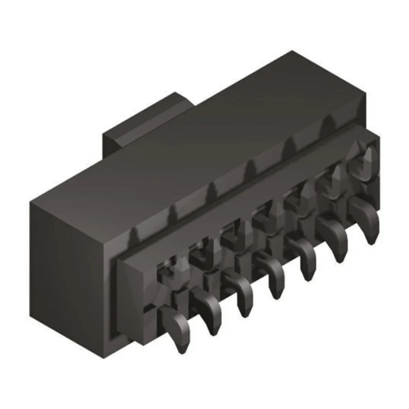 Molex Milli-Grid Series 8 Contact Straight Through Hole Shrouded PCB Header, 2 mm Pitch, 2 Row 87831-0820