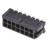 Molex Micro-Fit 3.0 Series Straight Through Hole PCB Header 14 Contacts 3 mm Pitch 2 Row Shrouded 43045-1413