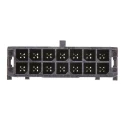 Molex Micro-Fit 3.0 Series Straight Through Hole PCB Header 14 Contacts 3 mm Pitch 2 Row Shrouded 43045-1413