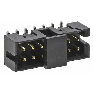 Molex Milli-Grid Series Straight Surface PCB Header, 14 Contacts, 2 mm Pitch, 2 Row, Shrouded 87832-1416