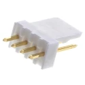 Molex KK 254 Series Straight Through Hole Pin Header 4 Contacts 2.54 mm Pitch 1 Row Unshrouded 22-29-2041