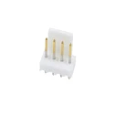 Molex KK 254 Series Straight Through Hole Pin Header 4 Contacts 2.54 mm Pitch 1 Row Unshrouded 22-29-2041