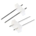 Molex KK 508 Series Straight Through Hole Pin Header 2 Contacts 5.08 mm Pitch 1 Row Unshrouded 10-08-1022