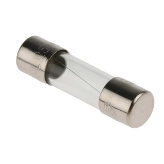 RS PRO 500mA T Glass Cartridge Fuse 5 x 20 mm, Time Delay, 250V AC 563-633