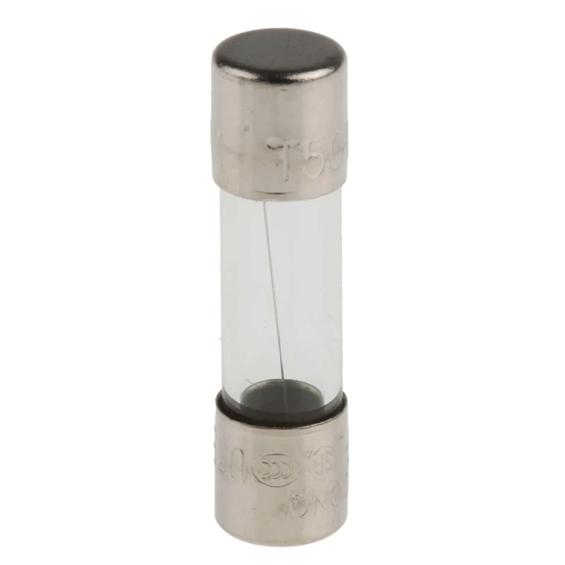 RS PRO 500mA T Glass Cartridge Fuse 5 x 20 mm, Time Delay, 250V AC 563-633