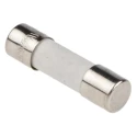 RS PRO 2A T Ceramic Cartridge Fuse, 5 x 20 mm, 250V AC, Fast Acting, Ceramic Body 563-609