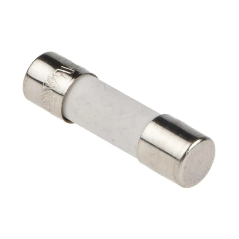 RS PRO 2A T Ceramic Cartridge Fuse, 5 x 20 mm, 250V AC, Fast Acting, Ceramic Body 563-609