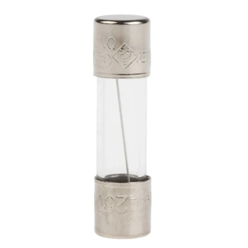 RS PRO 2A T Glass Cartridge Fuse 5 x 20 mm 250V AC Time Delay RS PRO 563-722