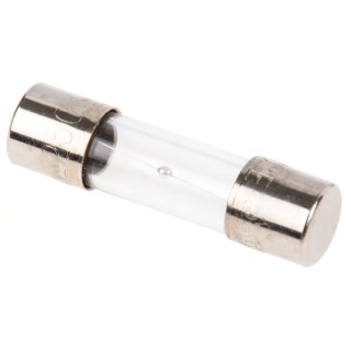 RS PRO Glass Cartridge Fuse 630mA Time Delay 5 x 20 mm 250V AC 563-637