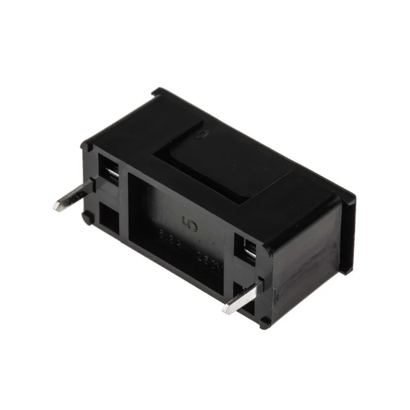 RS PRO 6.3A PCB Mount Fuse Holder for 5.2 x 20 mm Fuses, 250V AC 563-756