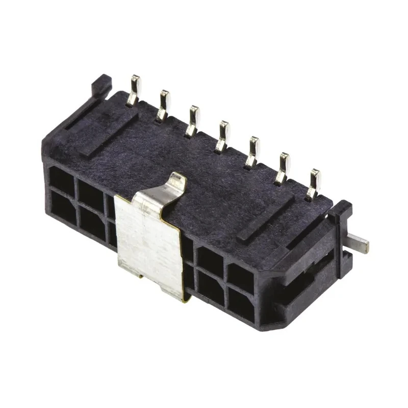 Molex Micro-Fit 3.0 Series Straight Surface PCB Header, 14 Contact(s), 3 mm Pitch, 2 Row, Shrouded 43045-1418
