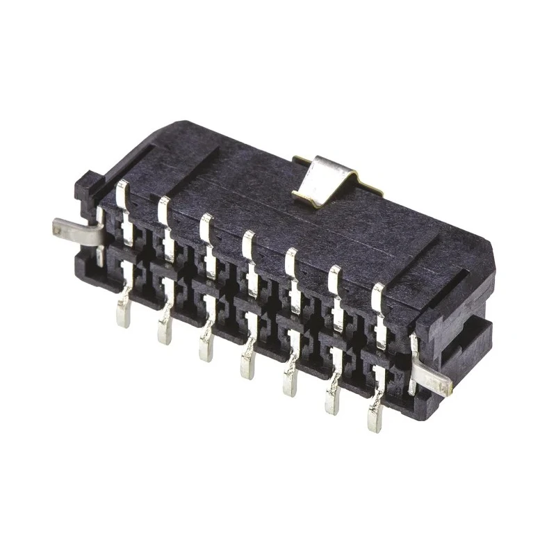 Molex Micro-Fit 3.0 Series Straight Surface PCB Header, 14 Contact(s), 3 mm Pitch, 2 Row, Shrouded 43045-1418