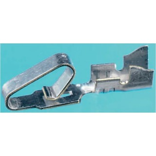 Molex 2478 Series Female Crimp Terminal for KK 396 Connector Housing, 24 AWG Min, 18 AWG Max, Gold Plated Brass 08-55-0103