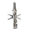 Molex 1380 Series Male Crimp Terminal, 22 AWG Min Crimp, 18 AWG Max, Brass Contact, Tin Plating, Model 02-09-2116