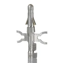 Molex 1380 Series Male Crimp Terminal, 22 AWG Min Crimp, 18 AWG Max, Brass Contact, Tin Plating, Model 02-09-2116