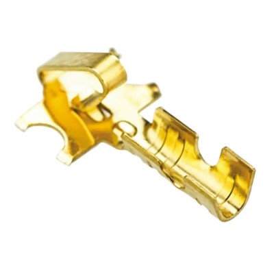 Molex Female Crimp Terminal 4A Current, Gold Plated Brass Contact, 30 AWG Min, 22 AWG Max 08-56-0109