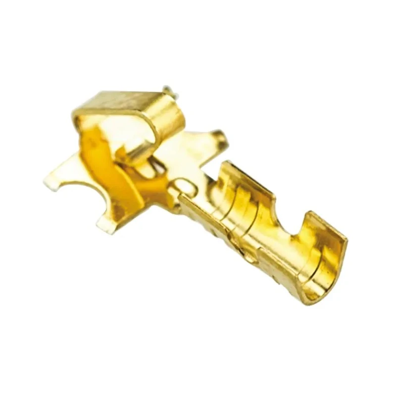 Molex Female Crimp Terminal 4A Current, Gold Plated Brass Contact, 30 AWG Min, 22 AWG Max 08-56-0109