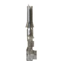 Molex 1561 Series Female Crimp Terminal 24 AWG Min, 18 AWG Max, Tin Plated Brass 02-06-1101