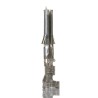 Molex 1561 Series Female Crimp Terminal 24 AWG Min, 18 AWG Max, Tin Plated Brass 02-06-1101