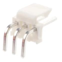 Molex KK 396 Series Right Angle Through Hole Pin Header 3 Contacts 3.96 mm Pitch 1 Row Unshrouded 26-60-5030