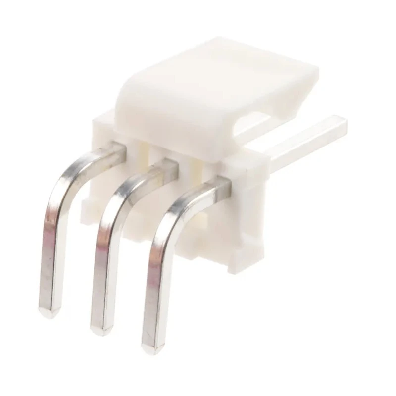 Molex KK 396 Series Right Angle Through Hole Pin Header 3 Contacts 3.96 mm Pitch 1 Row Unshrouded 26-60-5030