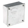 RS PRO Galvanised Steel Adaptable Box 100mm x 100mm x 50mm with 8 Knockouts 563-905