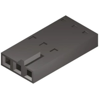 Molex SL Female Connector Housing 2.54 mm Pitch 2 Way 1 Row Straight 50-57-9202